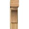Ekena Millwork Legacy Block Rough Sawn Bracket w/ Offset Brace, Western Red Cedar, 8"W x 24"D x 28"H BKT0806X24X28LEC05RWR - alternate 3